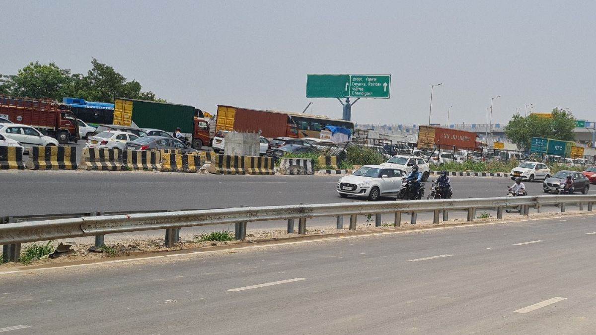 ncr gurgaon news dwarka expressway airport tunnel trial reduces travel time