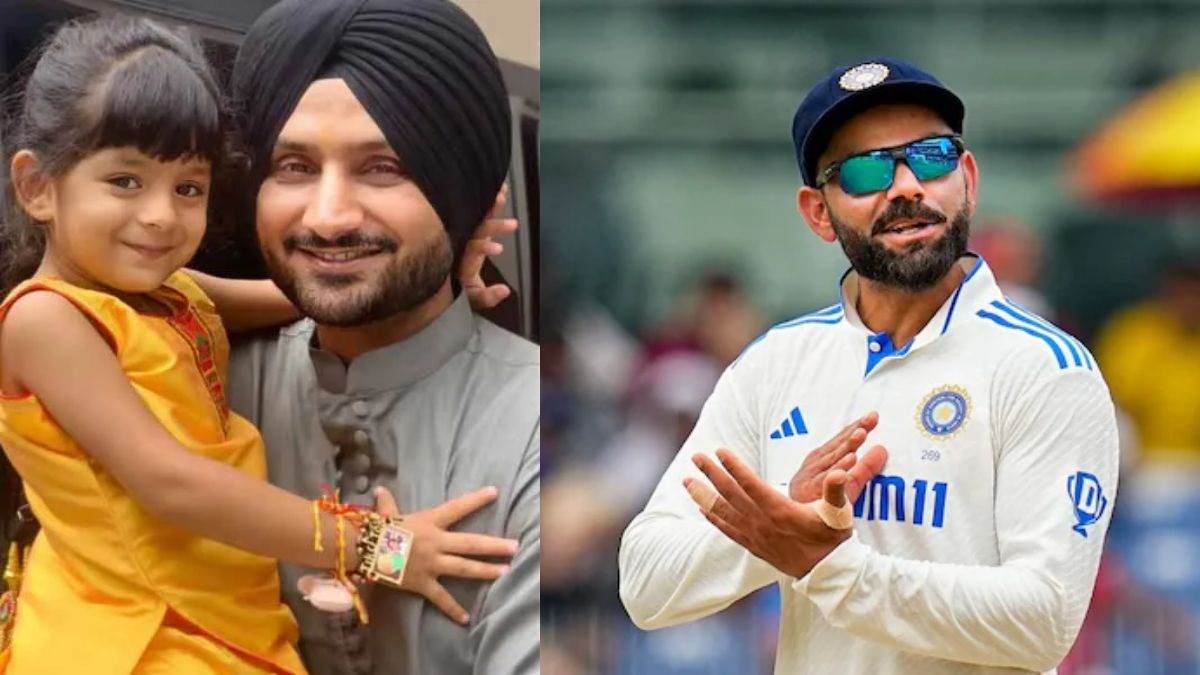 harbhajan singh reveals what virat kohli replied to his daughter hinaya after test retirement