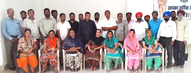 ब्लॉक स्तरीय रैली 9 जुलाई को: शांति स्वरूप