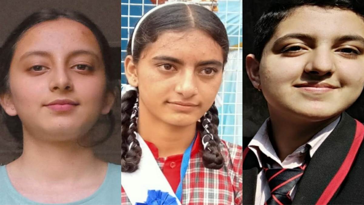 जिला सिरमौर की तीन छात्राओं ने बोर्ड की मेरिट सूची में स्थान बनाया है।