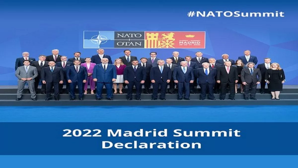 NATO Madrid Summit : नाटो के मैड्रिड शिखर सम्मेलन में स्वीडन और फिनलैंड की सदस्यता पर लगी मुहर, औपचारिक रूप से दोनों देशों को सैन्य गठबंधन ने किया आमंत्रित