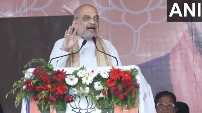 Amit Shah Bihar Rally: अमित शाह की लखीसराय में जनसभा