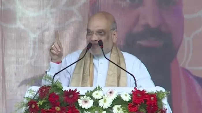 Amit Shah Bihar Visit: अमित शाह ने लखीसराय में मुख्यमंत्री नीतीश कुमारपर जमकर निशाना साधा।