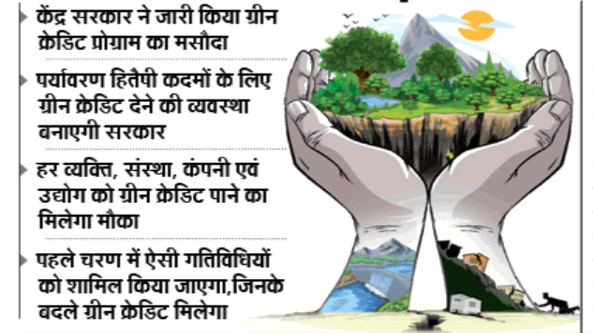 Green Credit: पर्यावरण को बचाकर बढ़ा सकेंगे अपनी आय, जानिए ग्रीन क्रेडिट से  कैसी होगी कमाई - Green Credit You will be able to increase your income by  saving the environment know