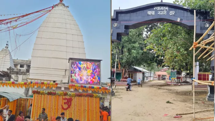बाबानगरी देवघर में श्रावणी मेले की जोरो-शोरो से तैयारी।