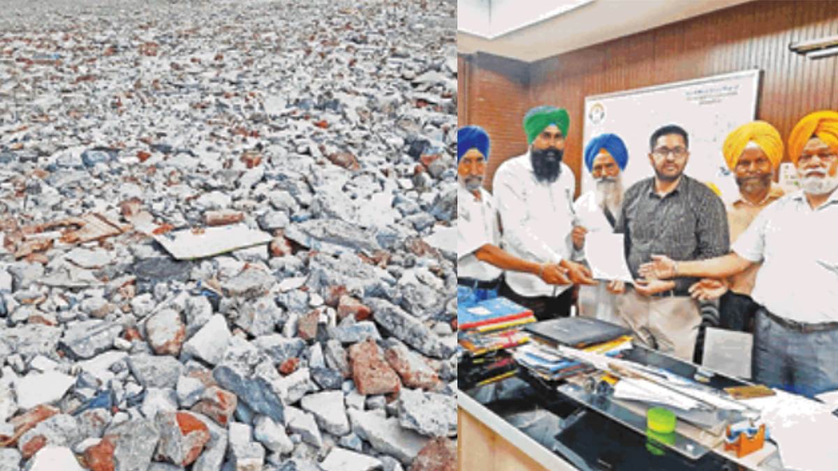 punjab rain create problem for more 100 roads constructions and aap govt released 95 crores