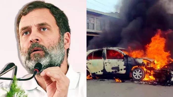 राहुल गांधी आज हिंसा प्रभावित मणिपुर का करेंगे दौरा