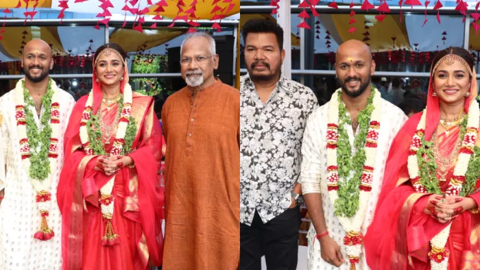 Ravi K Chandran Son Santhana Krishnan Wedding