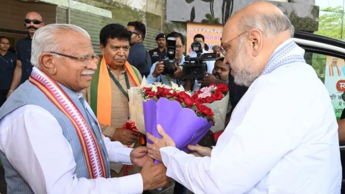 मनोहर लाल ने राज्यसभा सीट को लेकर भी दी अपनी प्रतिक्रिया।