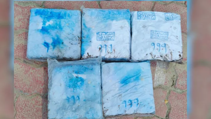 सीमावर्ती गांव कक्कड़ में हुई बड़ी बरामदगी