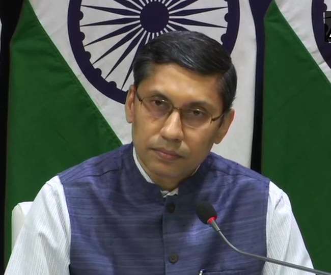 MEA Spokesperson Arindam Bagchi on regional elections in PoK - पाकिस्‍तान  ने अपनी नापाक करतूतों को छिपाने के लिए कराए गुलाम कश्मीर में चुनाव : विदेश  मंत्रालय