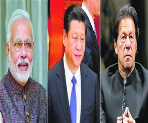 पीएम नरेंद्र मोदी, इमरान खान और शी जि&zwj;नफिंग