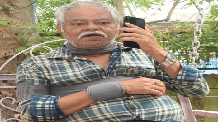 बिहार के रहने वाले बालीवुड एक्टर संजय मिश्रा। जागरण।