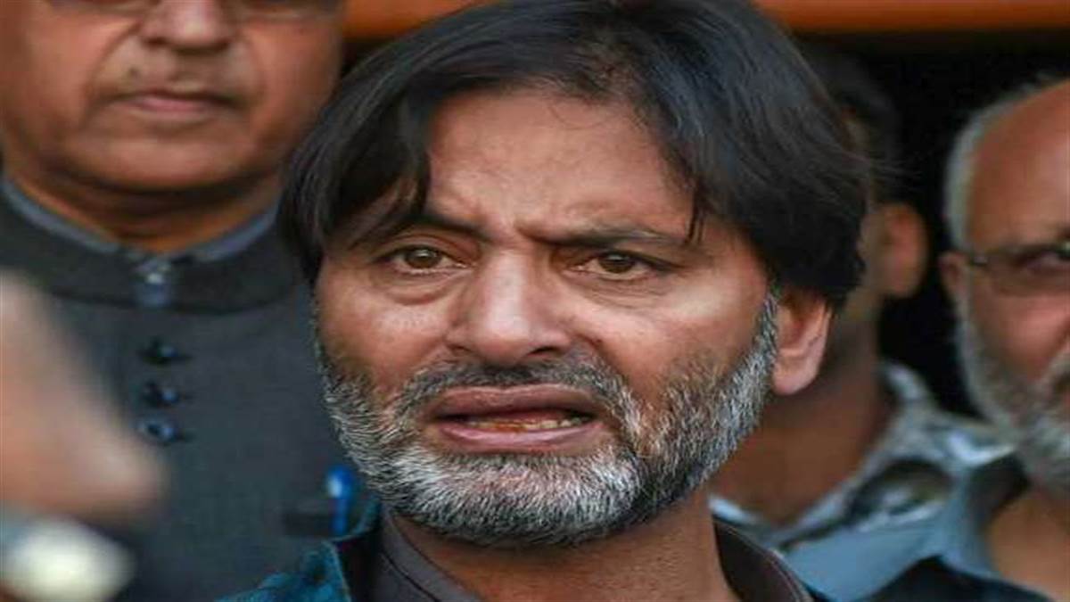 ncr yasin malik reached tihar jail of delhi from rml hospital hunger strike continues