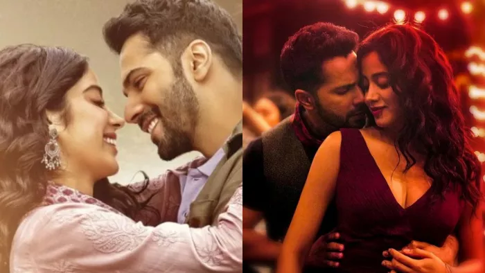 Still Image of Varun Dhawan and Janhvi Kapoor from Bawaal