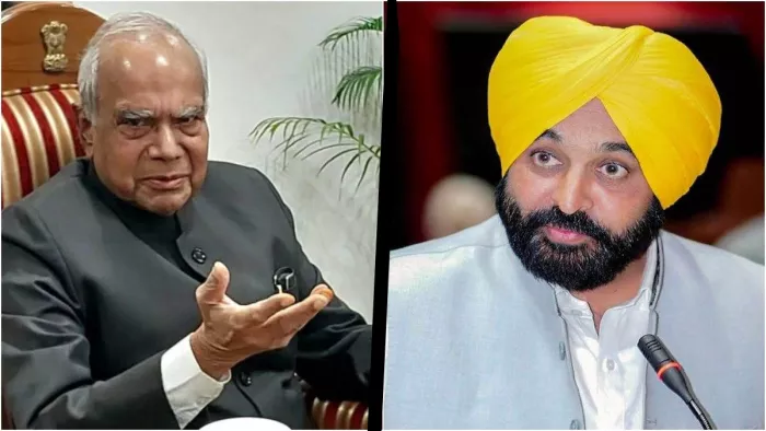 राज्यपाल बनवारी लाल पुरोहित के विदाई समारोह में शामिल नहीं होंगे CM भगवंत मान।