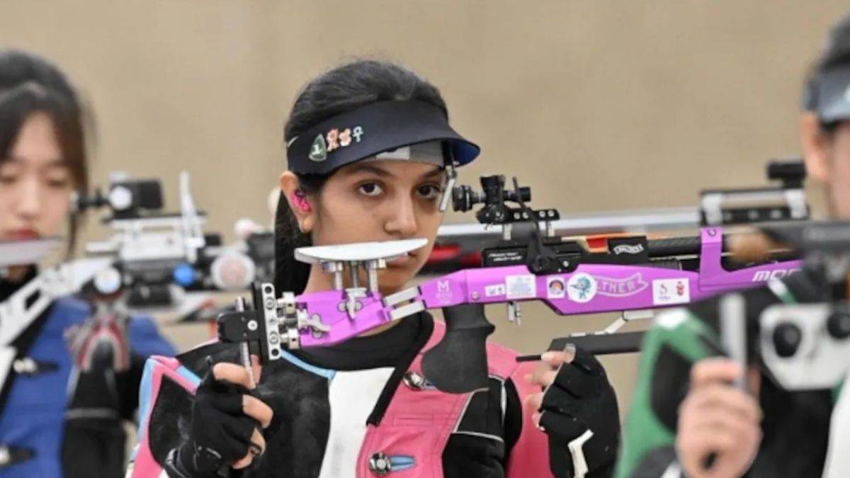 paris olympics 2024 ramita jindal heartbreaking end comes by losing 10 m air pistol final match finishes at 7th