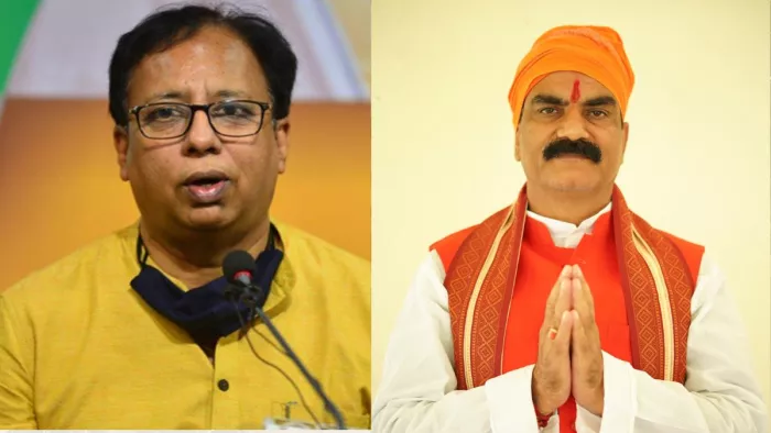भाजपा सांसद डॉ. संजय जायसवाल (बाएं), गोपालजी ठाकुर (दाएं)। (फाइल फोटो)