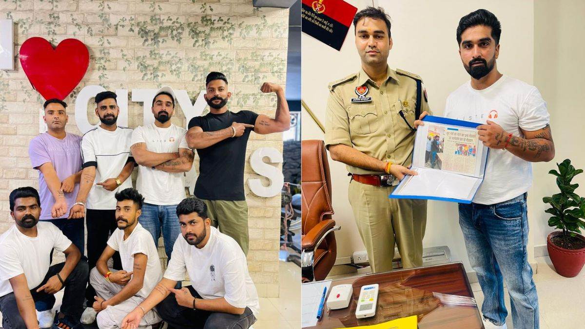 pankaj mahajan former drug addict turned drug addict inspiration punjab police brand ambassador