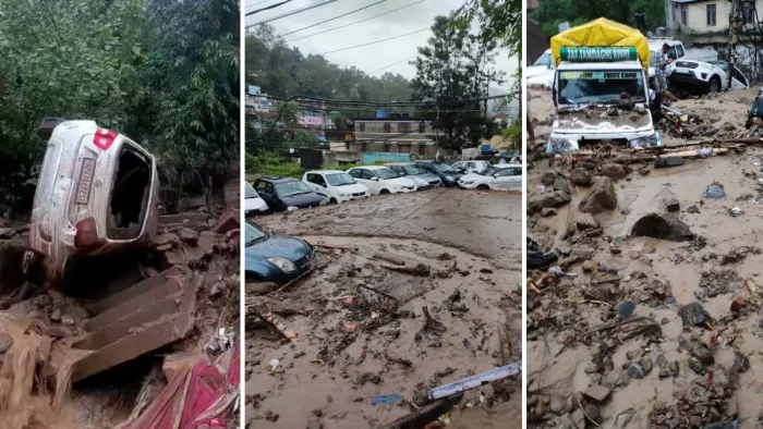 Himachal Cloudburst: मंडी में फिर फटा बादल, तीन लोगों की मौत (जागरण फोटो)