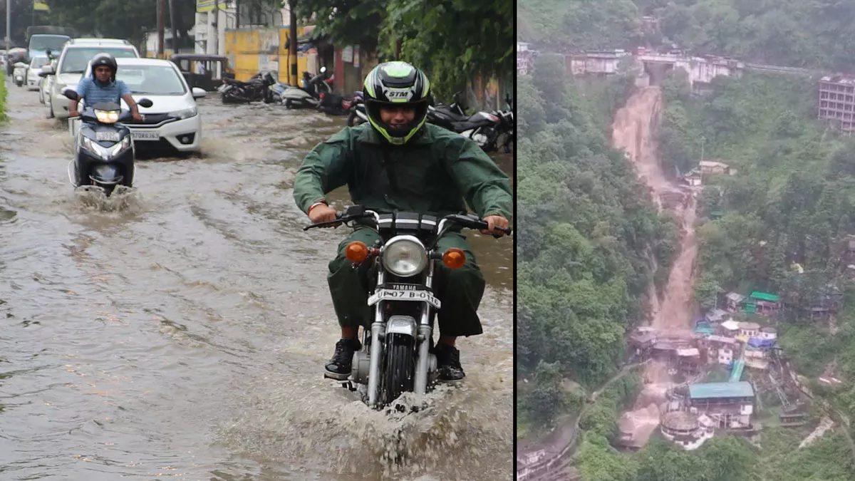 Uttarakhand Weather : आज देहरादून समेत छह जिलों में भारी वर्षा की चेतावनी, बदरीनाथ हाईवे बंद