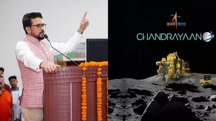 Chandrayaan-3 की सफलता पर कैबिनेट में प्रस्ताव पारित, अनुराग बोले- वैज्ञानिकों की मेहनत को विश्व ने सराहा (फाइल फोटो)