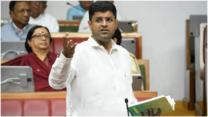 हरियाणा विधानसभा में गूंजा सनी देओल का फेमस 'तारीख पे तारीख' डायलॉग। फोटो- ट्विटर