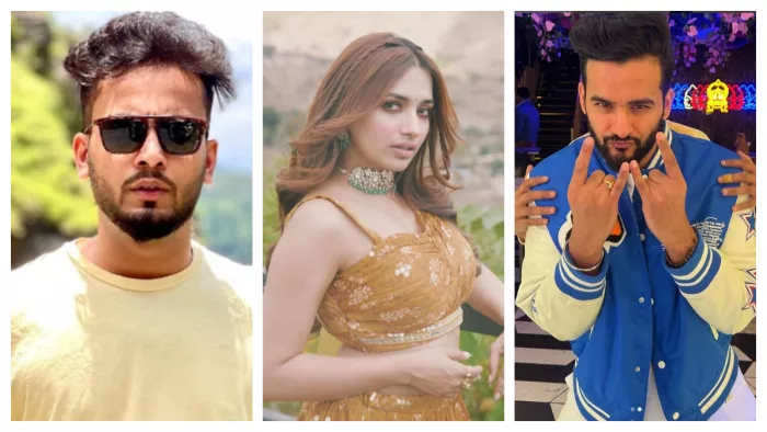 Elvish Yadav, Jiya Shankar and Abhishek Malhan