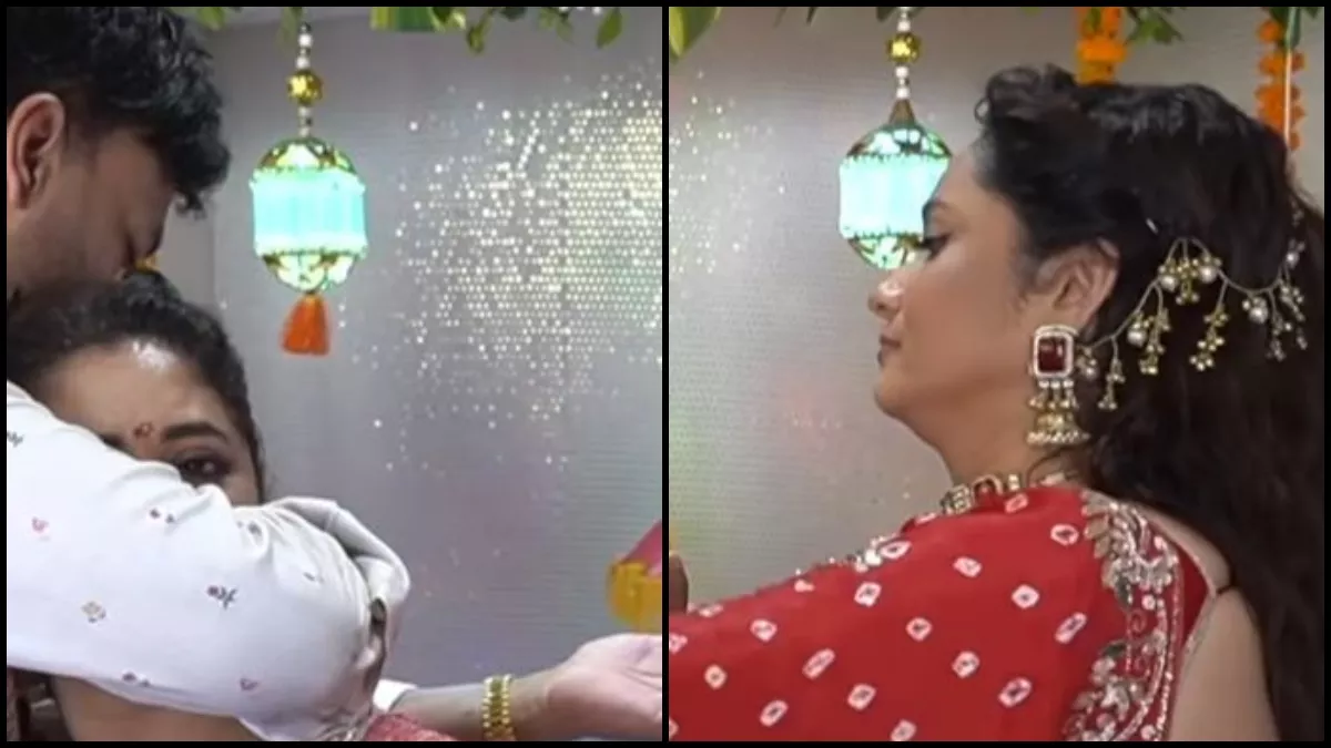 रश्मि के बालों में उलझे Vicky Jain, गुस्से से लाल हुईं Ankita Lokhande, कैमरे में कैद हुआ फिल्मी मोमेंट