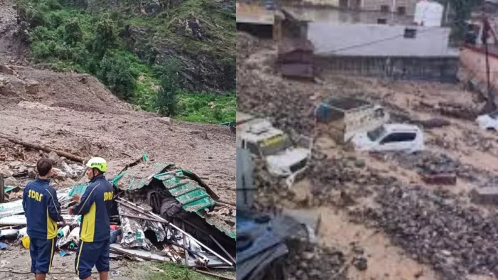 पहाड़ों में कुदरत के कहर ने बढ़ाई चिंता।