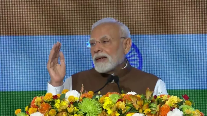 भारत-जापान इकोनॉमिक फोरम में पीएम मोदी का संबोधन। (फोटो-X@BJP4India)