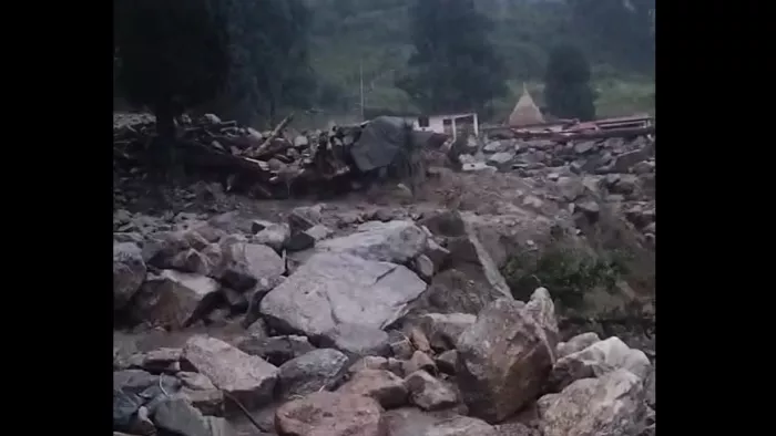 टिहरी में फटा बादल दो लापता, रेस्क्यू टीमें रवाना
