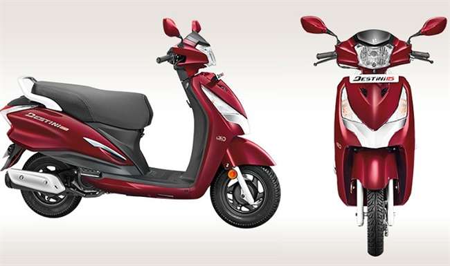 Hero Offers Discount on Destini 125 Scooter
