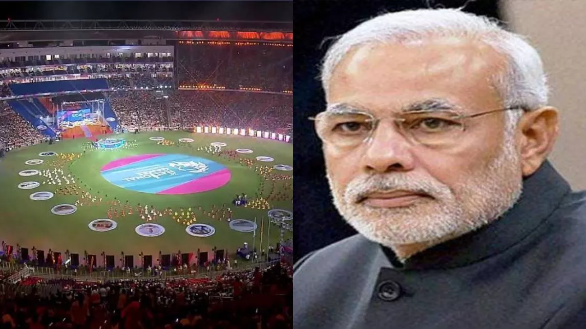 प्रधानमंत्री नरेन्द्र मोदी ने गुरुवार को 36वें राष्ट्रीय खेलों का उद्घाटन किया।