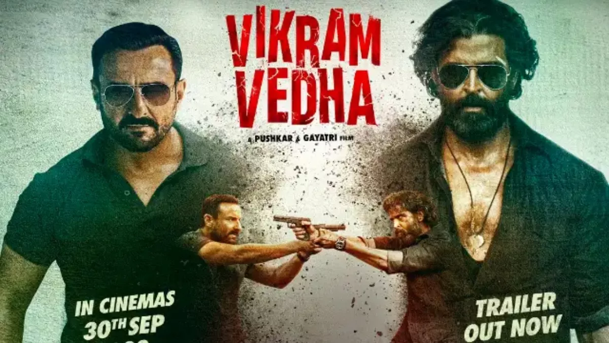 Vikram Vedha First Review: पैसा वसूल या फिर डब्बा गोल? टिकट बुक करने से पहले पढ़ें कैसी है सैफ-ऋतिक की 'विक्रम वेधा'