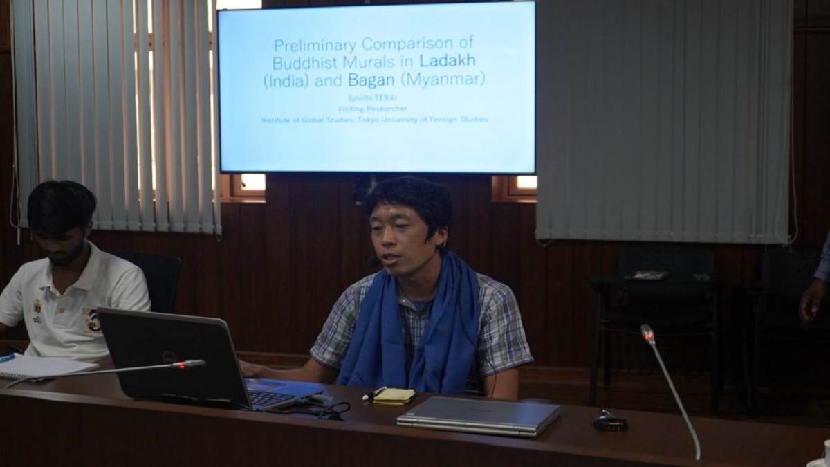 ncr buddhist murals will strengthen ties india with south asian countries