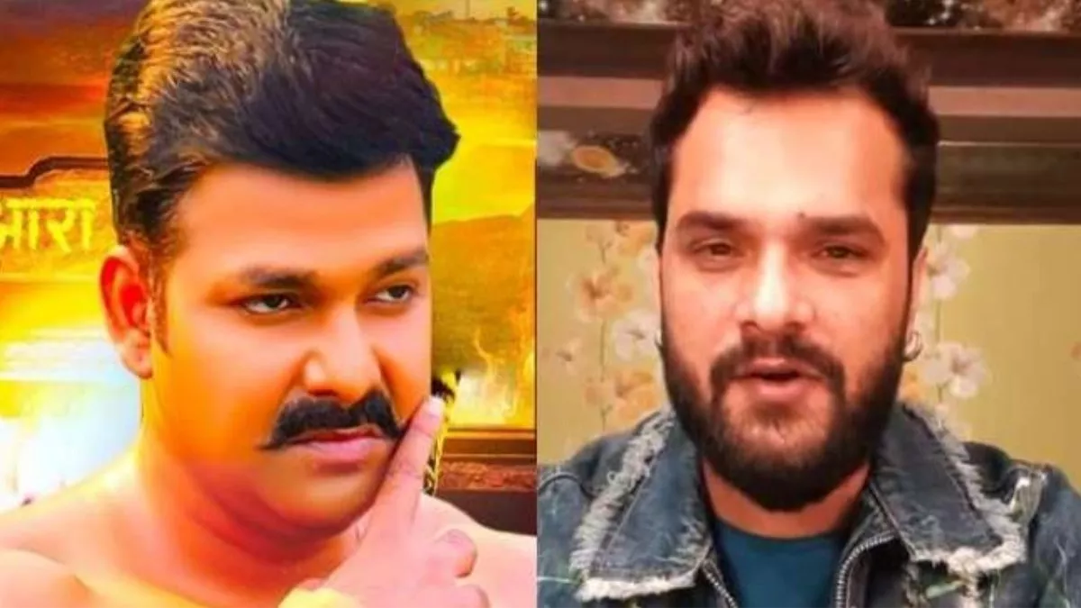 पवन सिंह और खेसारी लाल भिड़ने को तैयार, नवरात्र में षष्ठी पर हर-हर गंगे के त्रिशूल से होगा संघर्ष का सामना