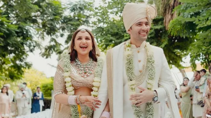 परिणीति चोपड़ा और राघव चड्ढा की शादी का वीडियो, Instagram Image