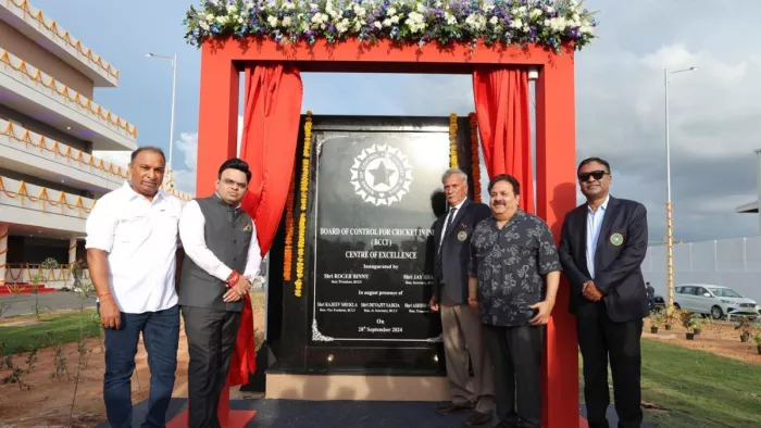 नए एनसीए का बीसीसीआई ने किया उद्घाटन। फोटो- एक्स हैंडल