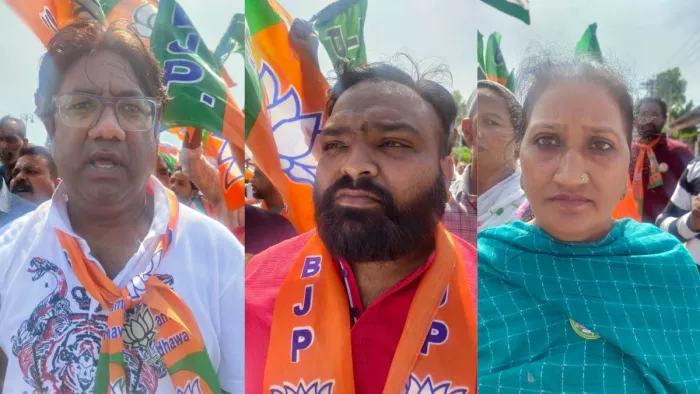 प्रधानमंत्री की रैली में आए वाल्मीकि समाज के लोगों ने बयां किए अपने मन के उद्गार