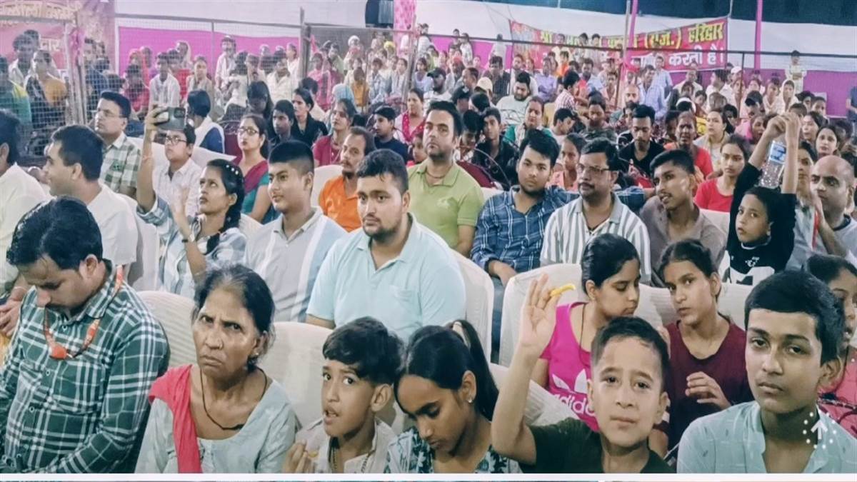 dainik jagran honors shriram leela committee for promoting sanatan culture