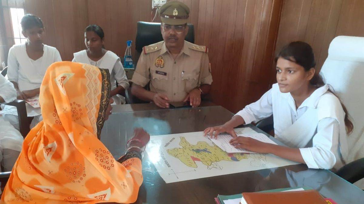 one day sho student lavi tiwari leads bahraich police station under mission shakti