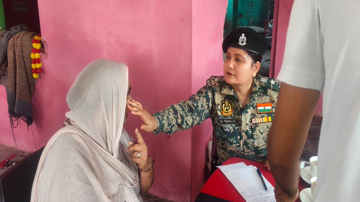 bsf doctor tarnija empowering women and providing healthcare on the jammu border