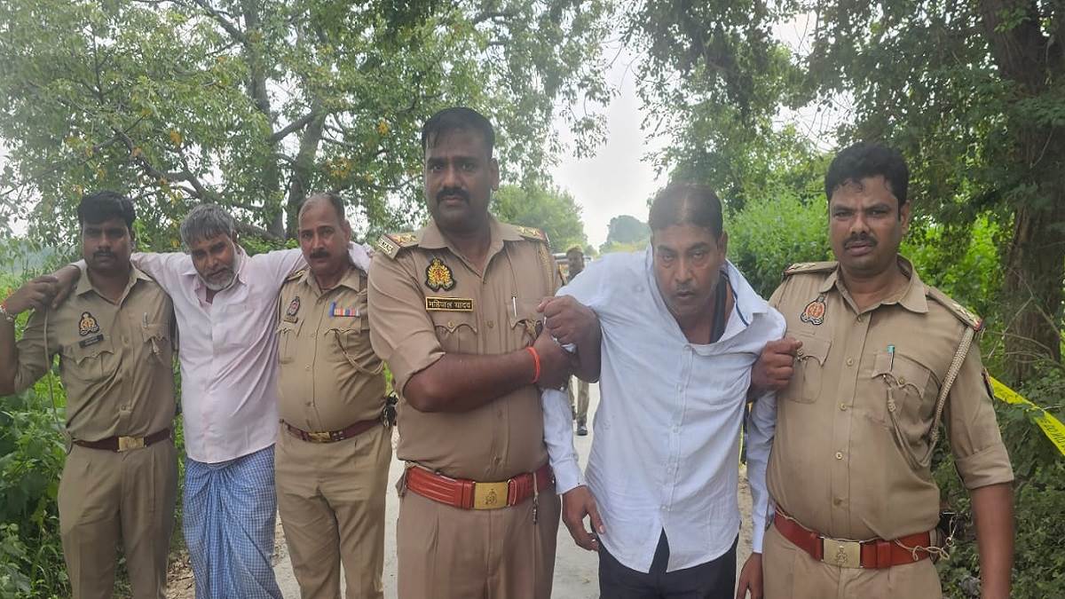 prayagraj police encounter cattle smugglers two brothers gunshot injury
