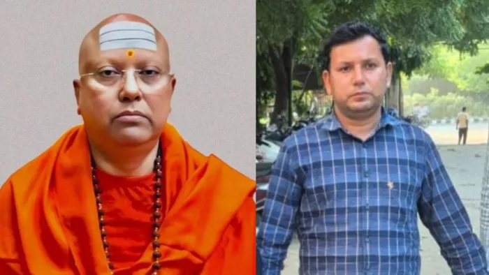 चैतन्यानंद के कहने पर पीड़िता के पिता को शिकायत वापस लेने की धमकी देने वाला गिरफ्तार।