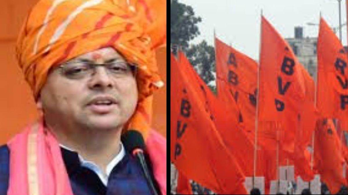 abvp wins student union elections college news and youth support