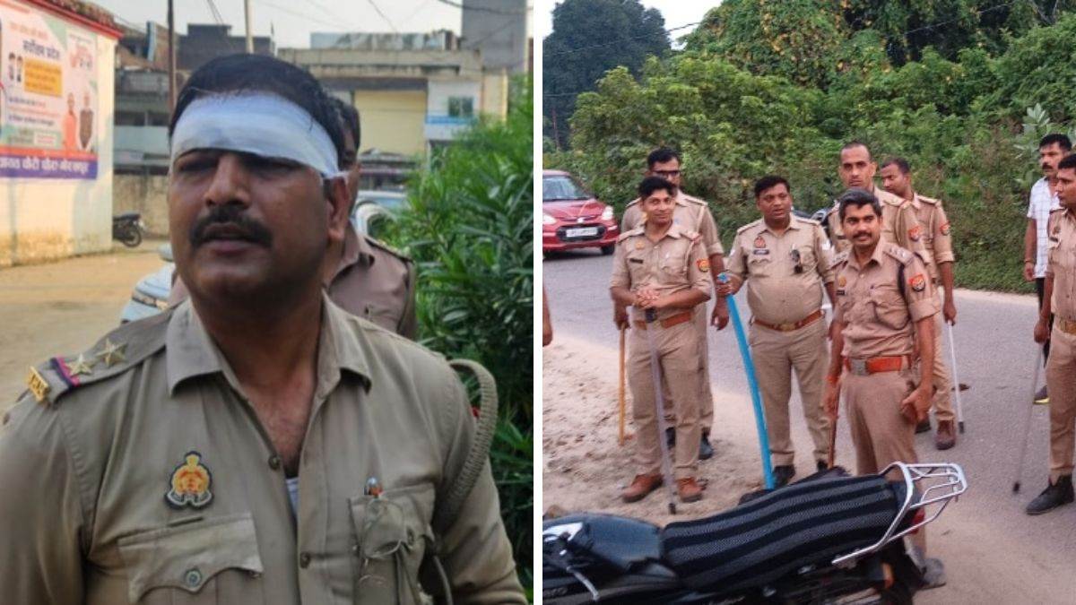 gorakhpur police attacked after harassment complaint in chauri chaura