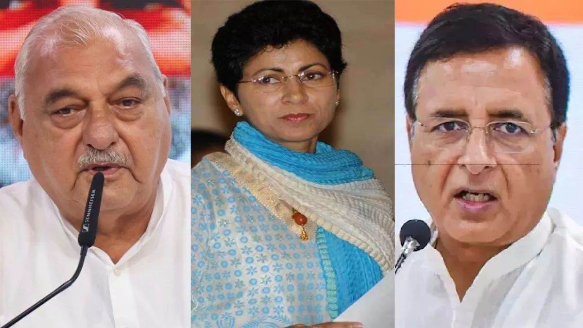 bhupinder hooda is trying to expel kumari selja and randeep surjewala from the congress party claims inld chief abhay chautala