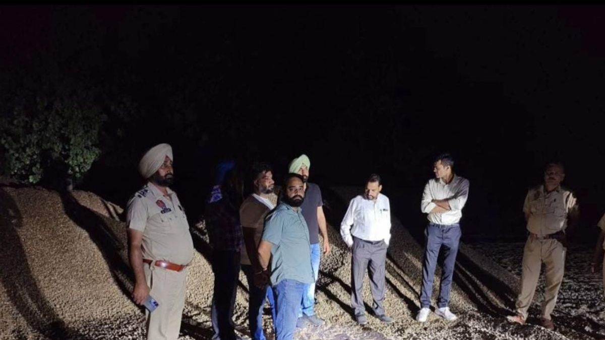 illegal stone crusher near punjab border exposed in himachal pradesh kangra