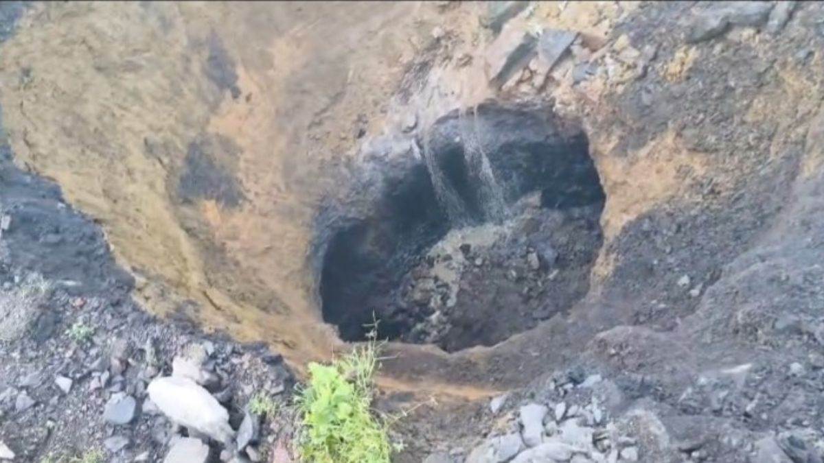 landslide near kathara colliery creates panic villagers allege negligence